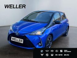 Blau Gebraucht 2017 Toyota Yaris Hybrid Style Kleinwagen | 14.990 € (Etwas zu teuer)