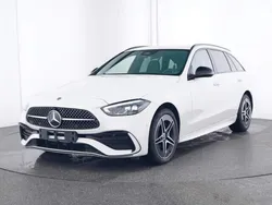 Unilack polarweiß Gebraucht 2023 Mercedes C300e Night Kombi | 39.990 € (Guter Preis)