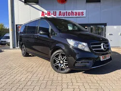 Schwarz Gebraucht 2016 Mercedes V250 AMG line Van / Kleinbus | 38.850 € (Guter Preis)