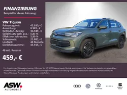 Cipressinogrün metallic Gebraucht 2024 VW Tiguan Life SUV | 45.930 € (Etwas zu teuer)