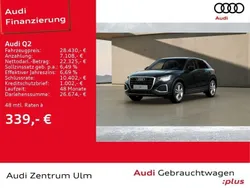 Mythosschwarz metallic Gebraucht 2024 Audi Q2 Advanced Plus SUV | 28.430 € (Etwas zu teuer)