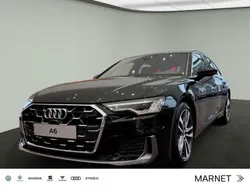 Mythosschwarz metallic Gebraucht 2025 Audi A6 S-Line Kombi | 56.990 €