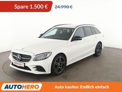 Weiß Gebraucht 2020 Mercedes C180 AMG line Kombi | 23.490 € (Fairer Preis)