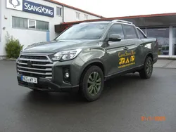 Amazonia green met. Gebraucht 2023 Ssangyong Musso Quartz SUV | 39.990 € (Fairer Preis)