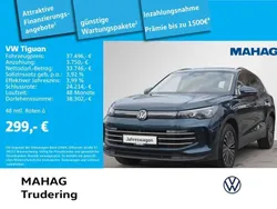 Nightshade blue metallic Gebraucht 2024 VW Tiguan Elegance SUV | 38.992 € (Fairer Preis)