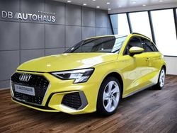 Gelb Gebraucht 2024 Audi A3 Sportback S-Line Limousine | 33.840 € (Superpreis)