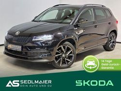 Schwarzmagic perleffekt Gebraucht 2021 Skoda Karoq SportLine SUV | 30.990 € (Fairer Preis)