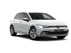Pure white Gebraucht 2024 VW Golf VIII Life Limousine | 21.890 € (Superpreis)