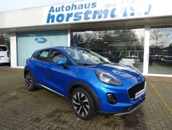 Dynamicblau metallic Gebraucht 2023 Ford Puma Titanium SUV | 23.950 € (Fairer Preis)