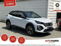 Okenite weiß metallic / dach in schwarz Neu 2025 Peugeot 2008 GT SUV | 28.890 € (Superpreis)