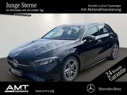 Schwarz Gebraucht 2024 Mercedes A200 Advanced Plus Limousine | 35.480 € (Teuer)