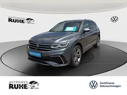 Grau Gebraucht 2022 VW Tiguan Allspace R-line SUV | 38.590 € (Fairer Preis)