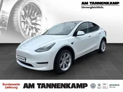 Weiß Gebraucht 2022 Tesla Model Y Long Range SUV | 39.590 € (Etwas zu teuer)