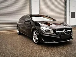 Schwarz Gebraucht 2016 Mercedes CLA250 Shooting Brake AMG line Kombi | 21.900 € (Teuer)