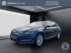 Lavablau metallic Gebraucht 2021 Skoda Superb Style Kombi | 21.950 € (Guter Preis)