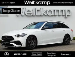 Unilack polarweiß Gebraucht 2024 Mercedes C220 AMG Kombi | 47.885 €