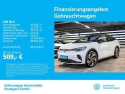 Gletscherweiß metallic/schwarz Gebraucht 2025 VW ID.4 GTX SUV | 43.930 € (Guter Preis)