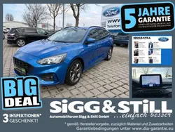 Dynamicblau metallic Gebraucht 2021 Ford Focus ST-Line Kombi | 18.850 € (Guter Preis)