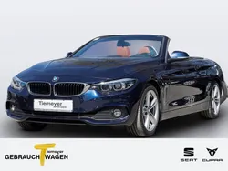 Blau Gebraucht 2018 BMW 420 Advantage Cabrio | 24.680 € (Fairer Preis)