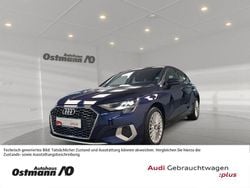 Blau (navarrablau) Gebraucht 2024 Audi A3 Sportback Ambiente Limousine | 28.270 € (Guter Preis)