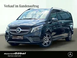 Obsidianschwarz Gebraucht 2023 Mercedes V300 AMG Van / Kleinbus | 79.900 €