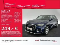 Navarrablau metallic Gebraucht 2023 Audi Q3 Advanced SUV | 34.491 € (Guter Preis)
