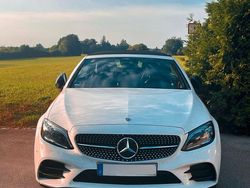 Weiß Gebraucht 2019 Mercedes C300 AMG line Cabrio | 29.998 € (Guter Preis)