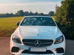 Weiß Gebraucht 2019 Mercedes C300 AMG line Cabrio | 29.998 € (Guter Preis)