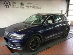 Blau Gebraucht 2020 VW Tiguan Highline SUV | 23.906 € (Fairer Preis)