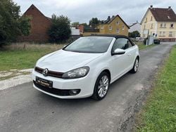 Oryxweiss Gebraucht 2012 VW Golf Cabriolet Exclusive Cabrio | 8.990 € (Guter Preis)