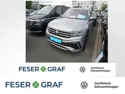 Pyritsilber metallic Gebraucht 2024 VW Tiguan Allspace R-line SUV | 43.907 € (Guter Preis)