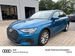 Blau Gebraucht 2022 Audi A3 Sportback Limousine | 22.479 € (Superpreis)