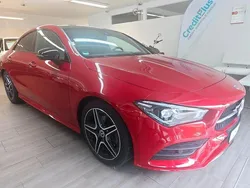Rot Gebraucht 2023 Mercedes CLA200 AMG line Limousine | 32.790 € (Guter Preis)