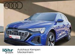 Ultrablau metallic Gebraucht 2023 Audi Q8 e-tron S-Line SUV | 46.750 € (Etwas zu teuer)