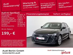 Mythosschwarz metallic Gebraucht 2021 Audi A1 S-Line Kleinwagen | 24.900 € (Guter Preis)