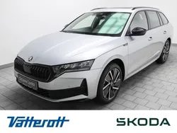 Brilliantsilber metallic Neu 2024 Skoda Octavia SportLine Kombi | 41.650 €