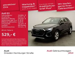 Mythosschwarz metallic Gebraucht 2024 Audi Q3 Advanced Plus SUV | 39.890 € (Fairer Preis)