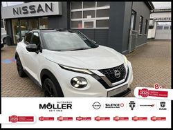 Pearl white / black Gebraucht 2024 Nissan Juke Tekna SUV | 24.990 € (Teuer)
