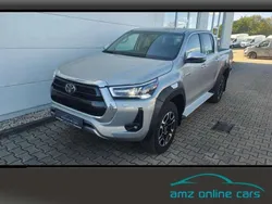 Licht silber met Neu 2024 Toyota HiLux Executive Abholung | 50.880 € (Superpreis)