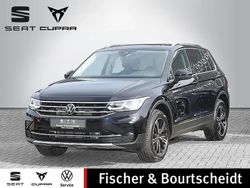 Schwarz / deep black Gebraucht 2022 VW Tiguan Elegance SUV | 34.380 € (Etwas zu teuer)