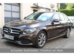 Braun (metallic) Gebraucht 2017 Mercedes C180 Kombi | 13.900 € (Guter Preis)