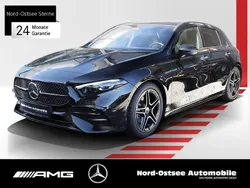 Metalliclack kosmosschwarz Gebraucht 2024 Mercedes A200 AMG Limousine | 33.990 € (Fairer Preis)