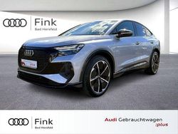 Silber Gebraucht 2022 Audi Q4 Sportback e-tron S-Line SUV | 36.950 € (Fairer Preis)