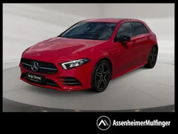Rot Gebraucht 2019 Mercedes A200 AMG Limousine | 23.159 € (Fairer Preis)