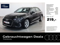 Schwarz Gebraucht 2022 Audi A3 Sportback S-Line Limousine | 24.440 € (Superpreis)