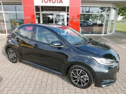 Black mica / ink Gebraucht 2023 Toyota Yaris Hybrid Team Kleinwagen | 21.960 € (Fairer Preis)