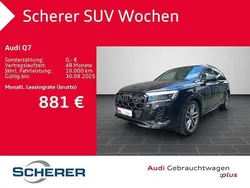Schwarz Gebraucht 2024 Audi Q7 S-Line SUV | 73.490 € (Guter Preis)