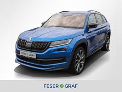 Raceblau metallic Gebraucht 2021 Skoda Kodiaq SportLine SUV | 34.940 € (Guter Preis)