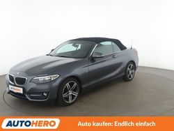 Grau Gebraucht 2016 BMW 218 Sport Line Cabrio | 17.990 € (Fairer Preis)