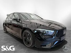 Unilack nachtschwarz Gebraucht 2023 Mercedes A35 AMG AMG Limousine | 45.977 € (Fairer Preis)